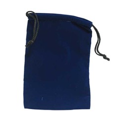 Dice Bag - Cloth 6x9 Blue